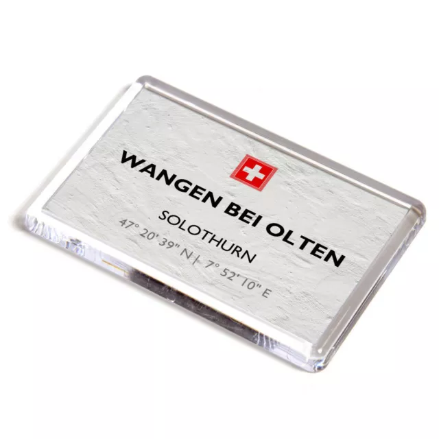 KÜHLSCHRANKMAGNET - Wangen bei Olten - Solothurn - Schweiz - Lat/Long