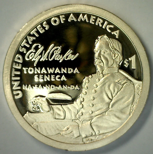 2022 S SACAGAWEA Proof Dollar 1 US Native American Ely Parker Coin £8.