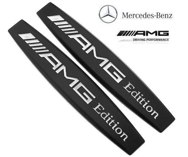 Logo Jantes Audi Autocollant Logo AMG Édition 3D Métal Noir - 10 Cm X 1,7 Cm - Pour Personnaliser Votre Voiture AMG Volant - Foto 8