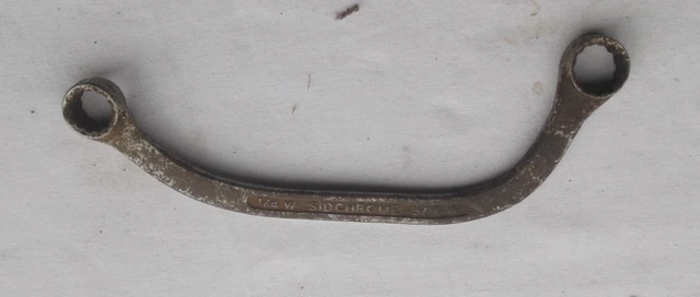 Sidchrome 1/4 5/16 Whitworth Spanner Morris Austin Hillman Triumph BSA Douglas