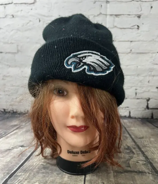 Philadelphia Eagles Beanie Cap Winter Hat Cuffed Black