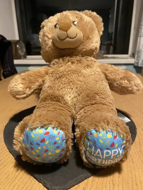 Build-a-Bear Happy Birthday Light Brown Bear