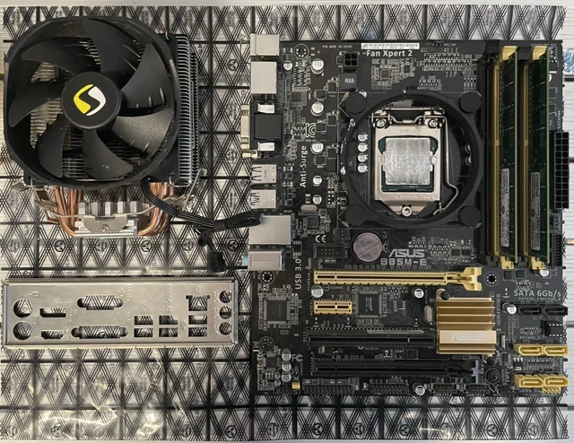 ASUS B85M-E MICRO ATX Motherboard 16GB DDR3 I7-4790 3.60GHz with I/O ...
