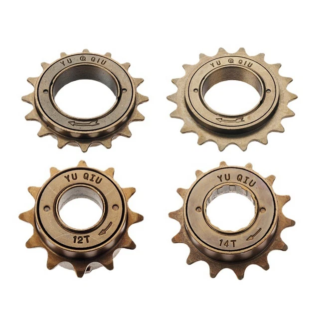 Roue Libre BMX/vélo Fixe Simple Vitesse 16T Ou 18T - En Acier Bronze Compatible Shimano B 1107511
