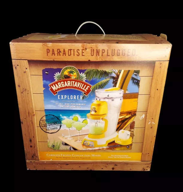 Margaritaville Explorer 18v Cordless Frozen Concoction Maker New in  Box