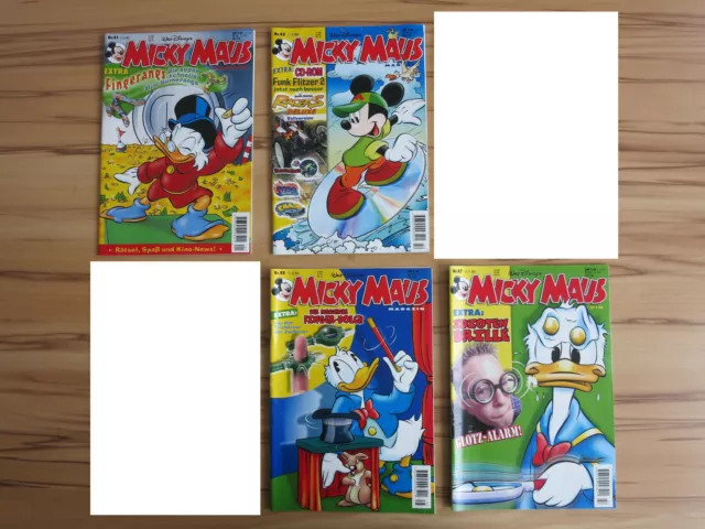 Walt Disneys Micky Maus 2001 Nr. 41, 42, 45, 47