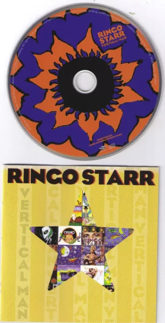 CD -Ringo Starr Beatles - VERTICAL MAN - Mercury 1998 - Germany - near mint