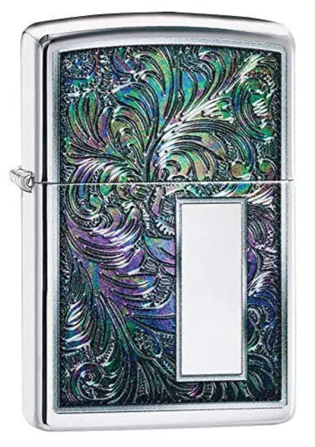 (TG. Standard) Accendino Zippo® Colorful Venetian Design 49139, Accendino Antiv