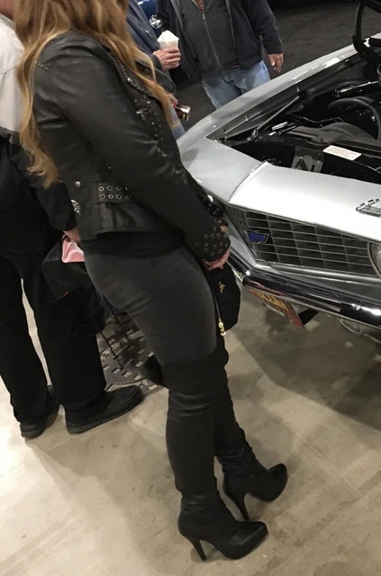 report leather boots