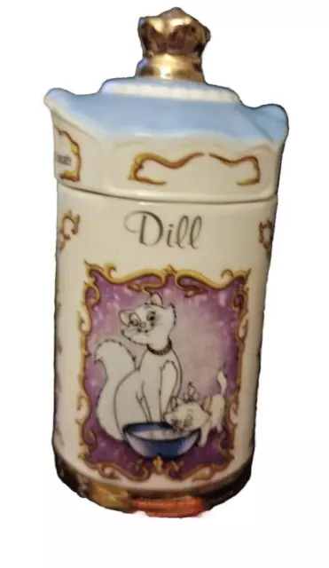 LENOX Disney Aristocats Spice Jar Collection New