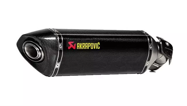 Akrapovic Exhaust Road Legal Carbon Fibre End Can Kawasaki Ninja 1000SX 2023