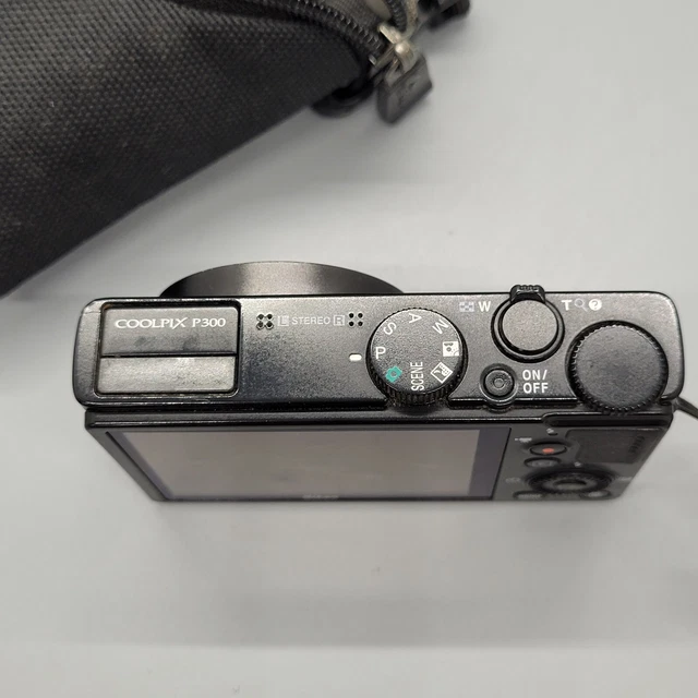 Nikon Coolpix P300 12,2 megapixel fotocamera digitale compatta testata nera 3