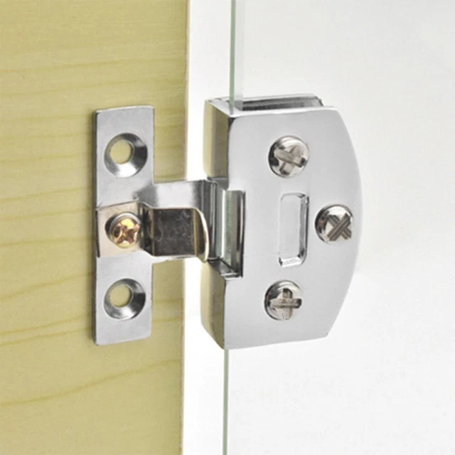 Prácticas bisagras con tornillos baño armario de ducha puerta de entrada
