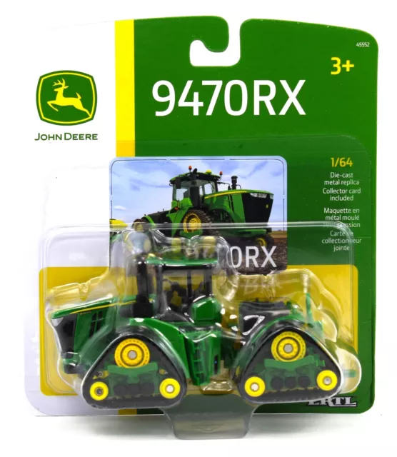 2018 ERTL 1:64 JOHN DEERE Model 9470RX *TRACKED* Narrow Tracks Tractor *NIP*