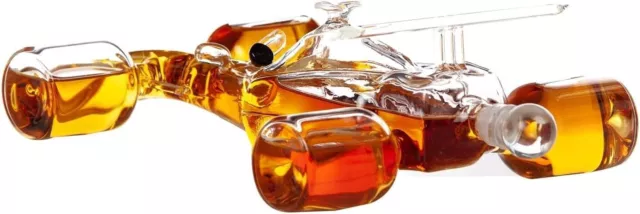 Decanter Glass Sports Racing Car F1 with Stopper Whiskey Liquor Dispenser Gift