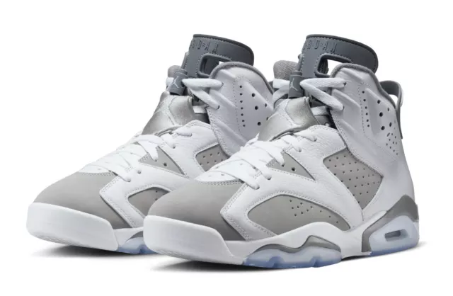 Nike Air Jordan 6 Retro 'Cool Grey' White Mens Sneakers US Size 7-13 BRAND NEW✅