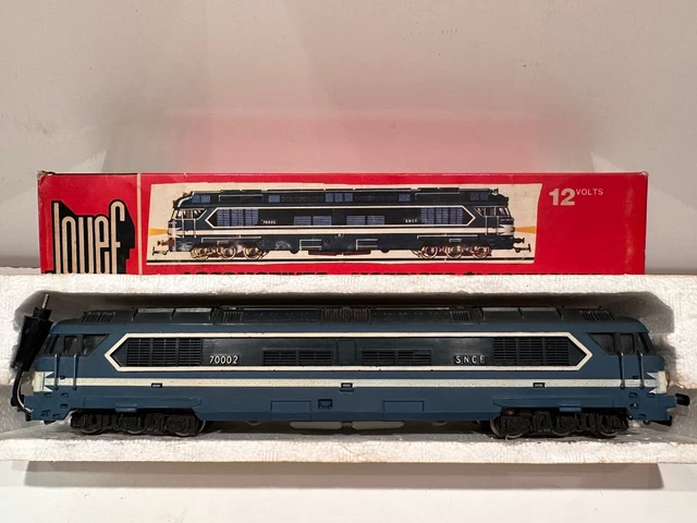 Locomotive Diesel Jouef SNCF CC 70002 - Modèle Réduit HO (1:87) D