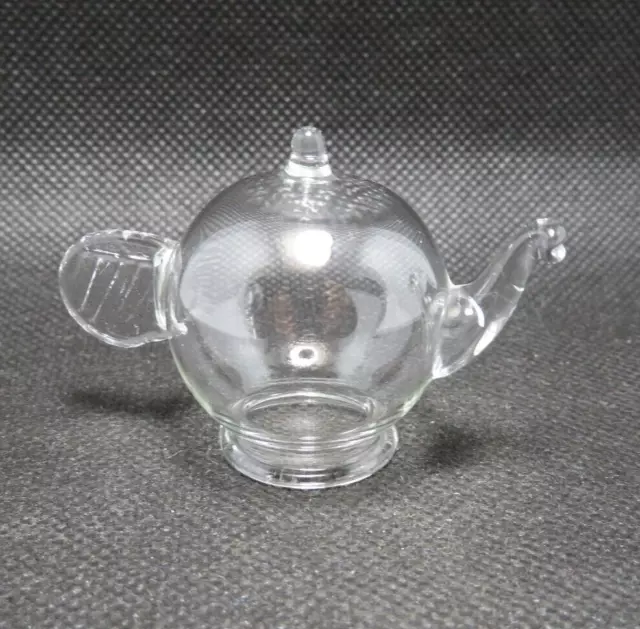 Glass  Thimble - Tea Pot