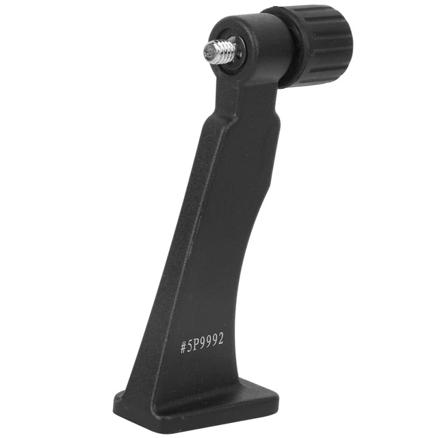 Kit de soporte telescópico adaptador de tornillo de 1/4 de pulgada Datyson de metal duradero negro