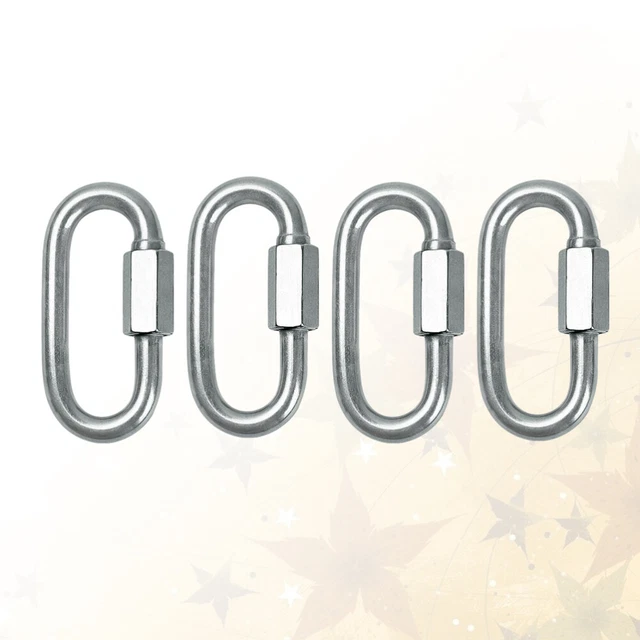 Manilles de réparation de chaîne à maillons en acier inoxydable 304, 4