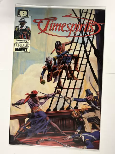 Timespirits #7 Comic Book Epic Marvel 1985 | Combined Shipping B&B
