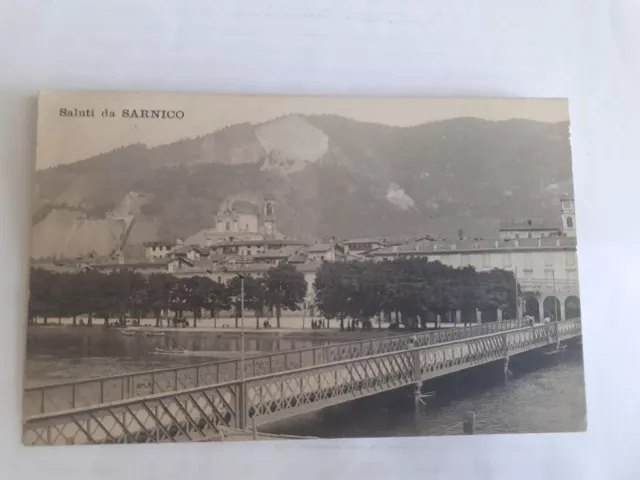 Cartolina di Sarnico 1912 viaggiata