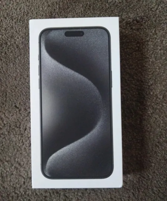 Apple iPhone 15 Pro Max - 256GB - Black Titanium (Unlocked) New Sealed