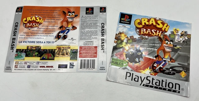 Lot X2 Jeux Vidéo Crash Bandicoot / Crash Bash Sony Playstation PS1 - eBay
