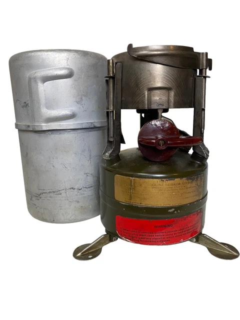 Vietnam War US Army Wyott M-1950 Gasoline Stove Burner w/ Case