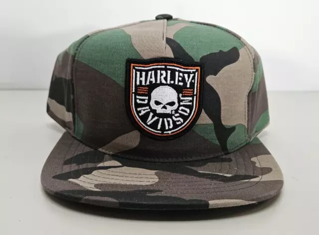 Harley-Davidson Shield Skull Hat CAMO - 5029002403