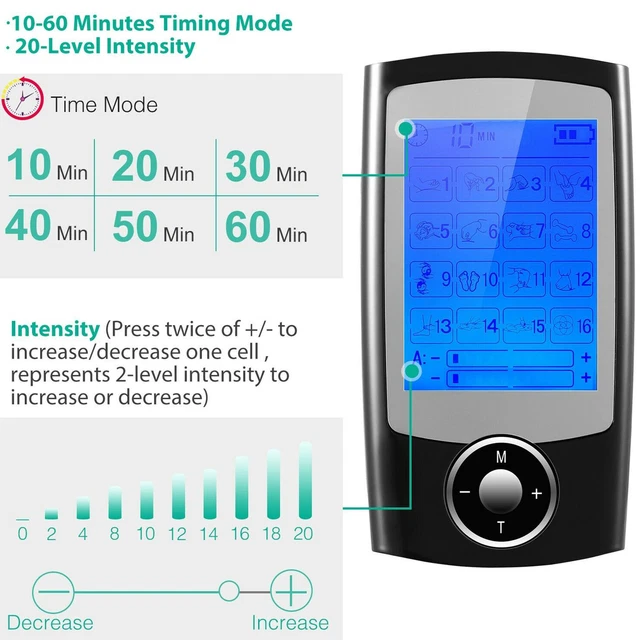 Stimulateur musculaire massage corporel soulagement la douleur d'impulsion
