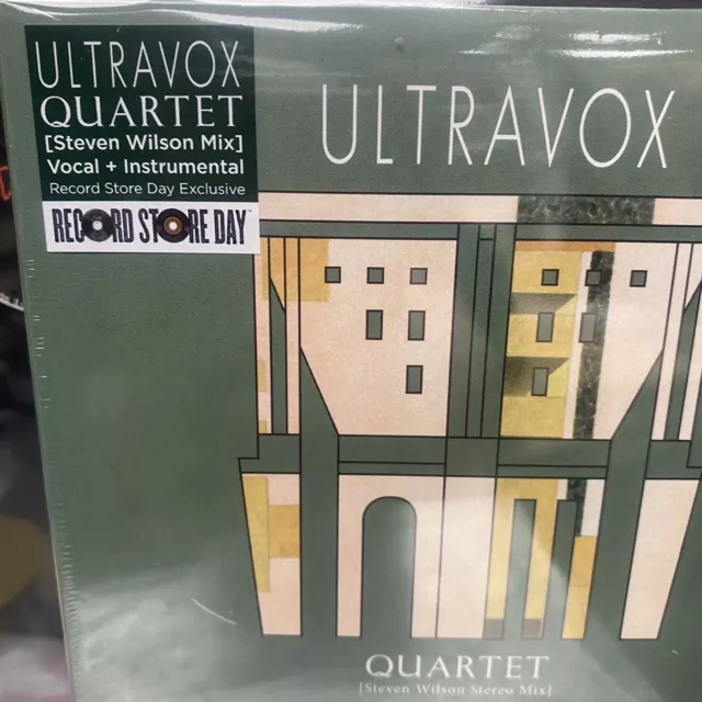 ULTRAVOX - Quartet (2023 Reissue) NEW 2 CD Set (Steven Wilson Remix)  Double CD