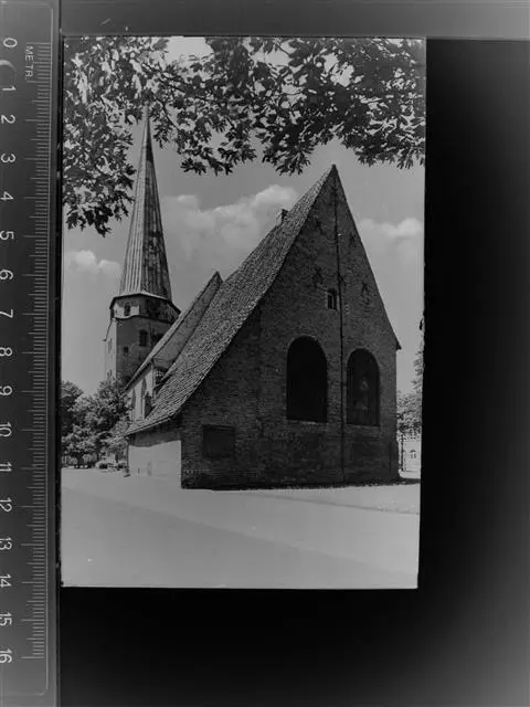 30011613 - 2401 travemuende church Luebeck district glass negative