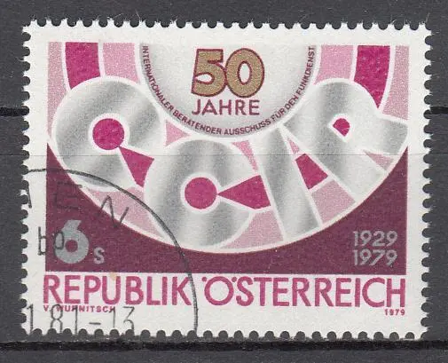 Österreich 1979 - MiNr 1598 - 50 Jahre Internationaler Ausschuß für den CCIR