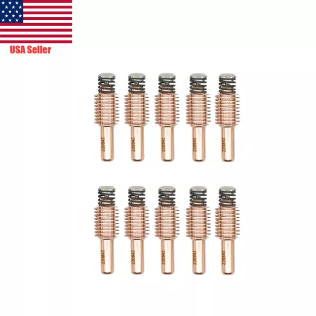 10Pc New Plasma Torch Electrode for Hypertherm Duramax 220842 45/65/85/105A New
