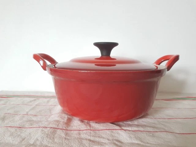 Le Creuset Signature Cocotte Fonte Émaillée 22 cm Noir Mat