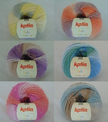 ggh Joker gomitolo da 50g Misto Lana Vergine con Grande sfumatura di Colore Adatto per Lavorare a Maglia e all'Uncinetto Colore 027 Viola Malva Blu Malva Screziato 