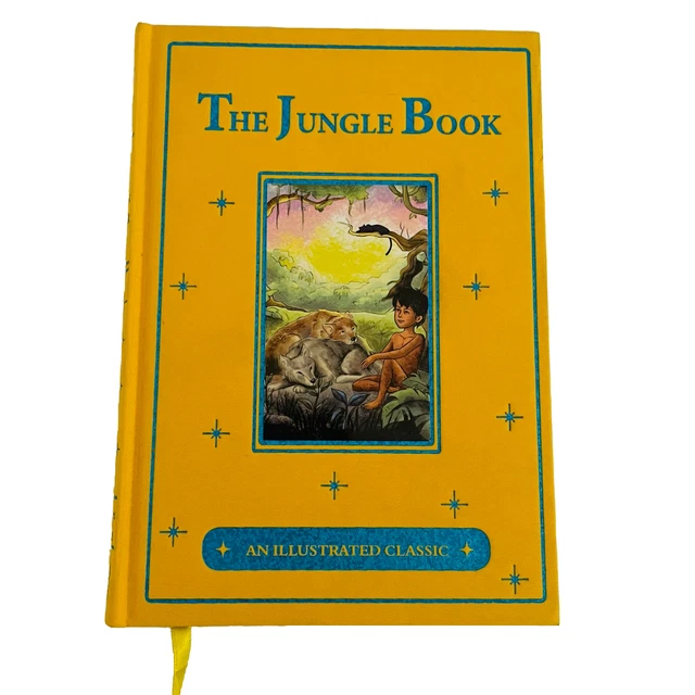 THE JUNGLE BOOK An Illustrated Classic By Rudyard Kipling Hardcover