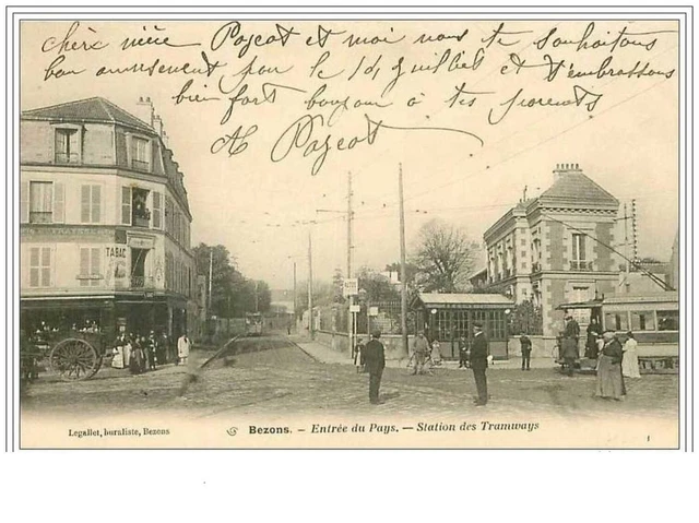 95.Bezons.entree Du Pays.station Des Tramways