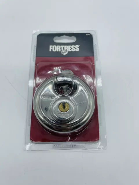 New Fortress Door Lock Round Master Lock Padlock Stainless Steel