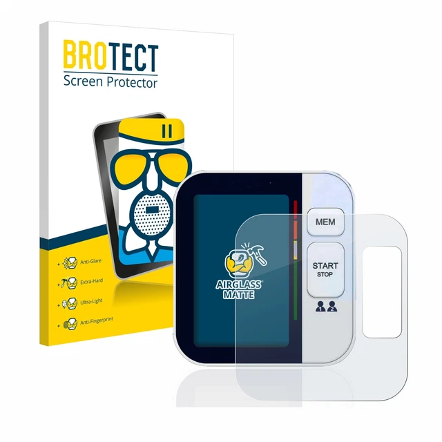 Anti-Riflesso Vetro Pellicola Protezione per Visomat Comfort Eco Proteggi