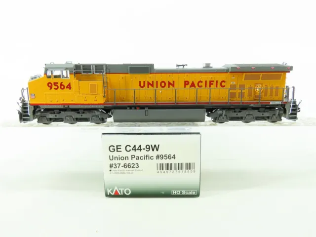 HO KATO 37-6623 UP Union Pacific GE C44-9W "Dash 9" Diesel #9564 - DCC Ready