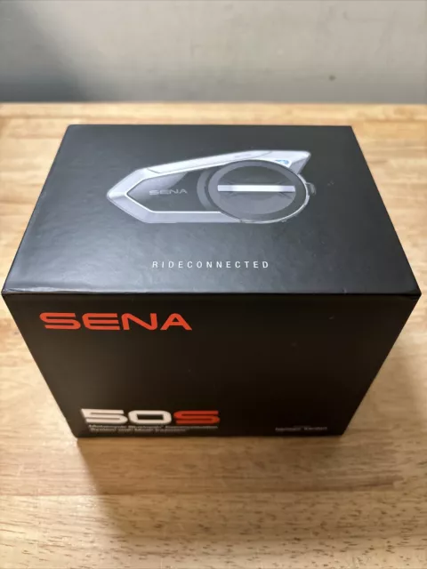 Sena 50S Motorcycle Jog Dial Communication Bluetooth Headset Harmon Kardon