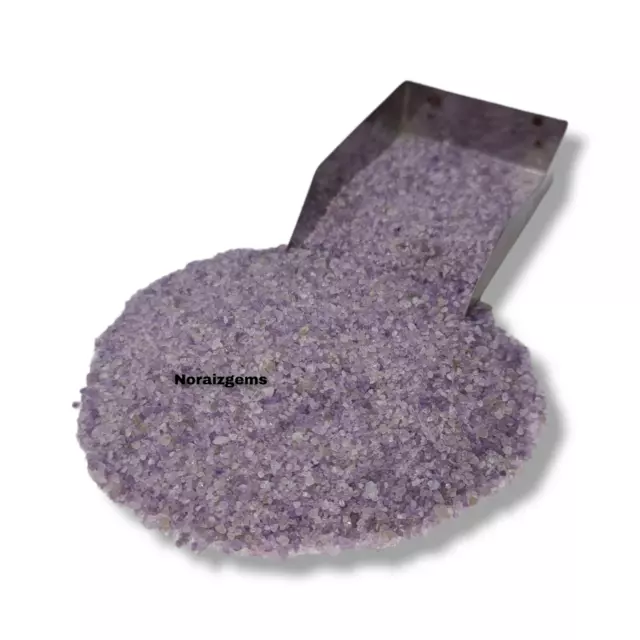 Crushed Amethyst Gemstone Powder For Stone Ring Inlay Woodworking Coarse Crushed