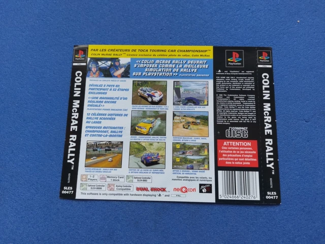 Shérif Fais-moi Peur - Jaquettes Avant Arrière Originales Sony Ps1 Fra