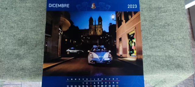calendario polizia