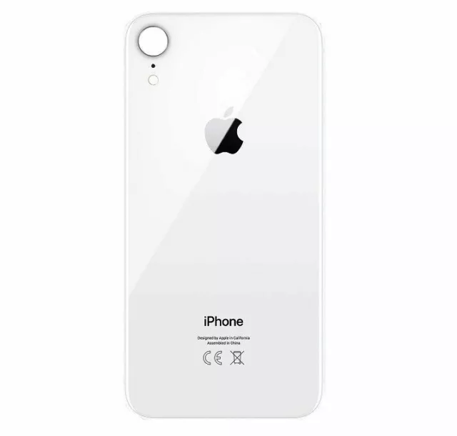 Repuesto ORIGINAL Tapa de METAL trasera IPHONE XR WHITE- BLANCA  envio 24/48 H