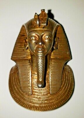 MMA Metropolitan Museum King Tut Egyptian Replica Pendant Sterling Silver Rare!