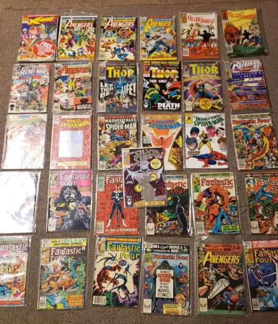 Marvel and DC Bulk Comic Books (Lot of 40)