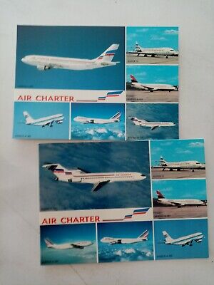 carte postale NORD AVIATION post card " the NORD 262 "   lake central airlines 